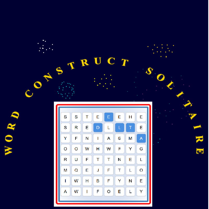 Word Construct Solitaire Logo